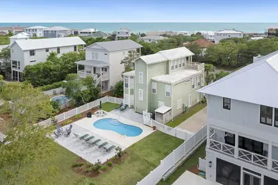 Image de Seascape - 30a! Seacrest Beach! Vue sur le golfe! Piscine privée! Des pas vers le sable!