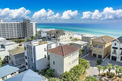 Image de Mellow Yellow - La plage de Miramar! Vue sur le golfe! Piscine privée chauffée! Des pas vers le sable