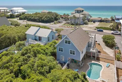 Image de Coral Rose - Gulf View! Seacrest Beach! 30a! Piscine privée! À quelques pas de la plage!