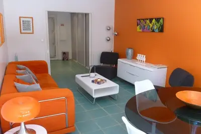 Image de Appartement Pop avec terrasses et jardin. La Baule Centre et la plage Ă 2 pas!