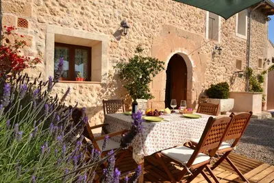 Es Rafal des Turó magnifique finca avec piscine privée, espace enfants, climatisation et terrasse