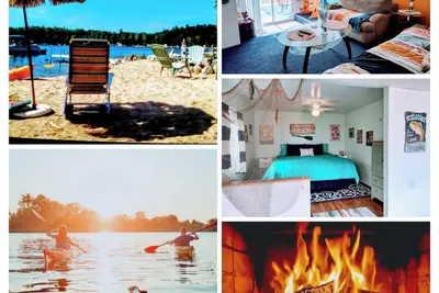 Image de Offre spéciale à ! Chalet au bord du lac avec un bonus supplémentaire! La cabane d'amour!
