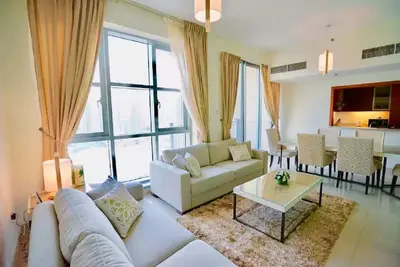 Image de Toutes les chambres Burj Khalifa et fontaine! ! 3br près de Dubai Mall