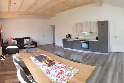Image de Ferienwohnung 80 m², 2-6 Personen, 3 Schlafzimmer, Wohnküche, 2 Wc, Tv