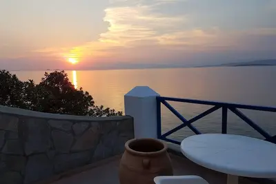 Villa bleue sans fin