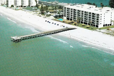 Image de Meilleur Gulf Beachfront w / Private Pier, 3/2, pour 8 personnes, dernier étage
