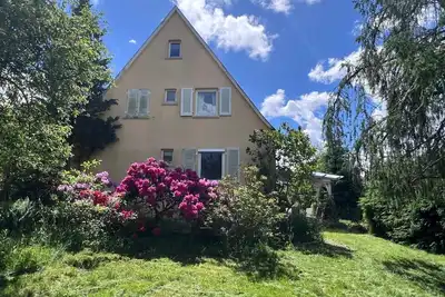 Image de Maison de vacances idyllique dans la forĂŞt souabe, Jura souabe (Ostalb) endroit calme