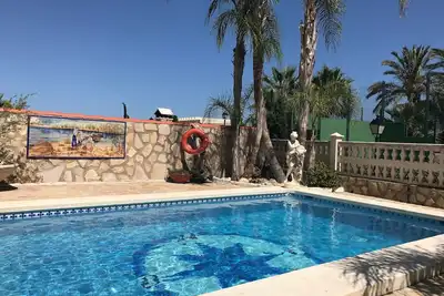Image de Villa Solmar avec vue panoramic, wifi, clim, parking et piscine Privee