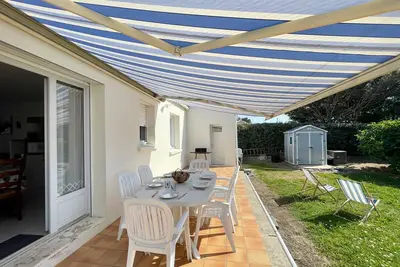 Image de Maison Plain-Pied avec Jardin Clos Ă 300m de la Mer - 4 Chambres - WiFi - Bretignolles-sur-Mer