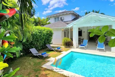 Image de Villa Caraïbes Neuve \/ Piscine-Jacuzzi privé \/ 200m plage Las Ballenas \/ Bars