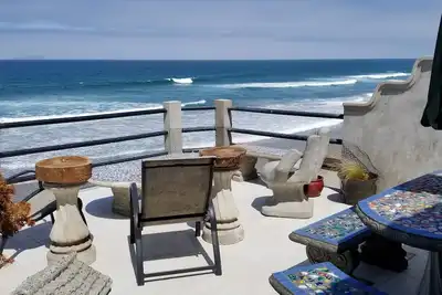 Image de Maison Familiale Sur La Plage, 12 Personnes + 4 Enfants, Cable Wifi, Golf, Rosarito 3 Mile