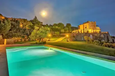 Image de Maison de vacances avec piscine privée, climatisation, internet, Tv, patio, près de San Gimignano