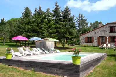 Image de Homerez - Maison charmante à Saint-Cirq avec piscine privée