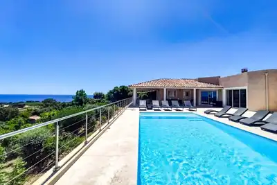 Image de Luxury villa with exceptional sea view! 10 to 12 people