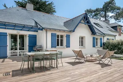 Image de Villa pour 6 Ă 500m de la plage