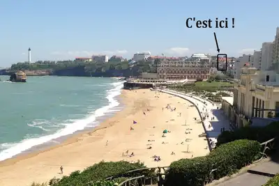 Image de Beau meublé classé 3*, 2 chambres, à 2 pas de la plage, situation exceptionnelle