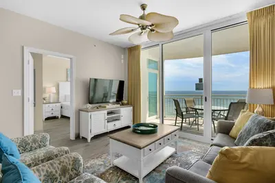Image de Aqua 1106 w / chambre avec lits superposés, chaises de plage gratuites, WiFi gratuit, front de mer! ! !