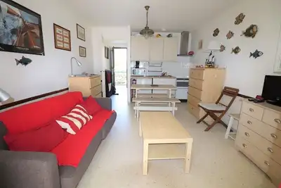 Image de studio 3\/4 couchages 100m plage et parking privé