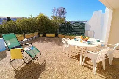 Image de P3 Rdc terrasse 6 pers piscine garage proche plage commerces
