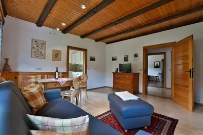 Image de Ferienwohnung Nr. 1, 1-4 Personen, 56 qm, Bad\/Wc, Terrasse und Garten, Tv, Schlafzimmer + Wohnschlafzimmer, Erdgeschoss