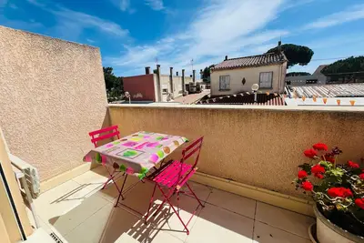 Image de Argelès-sur-Mer - T2 Cabine Meublé avec Clim et Terrasse à 50m de la Plage