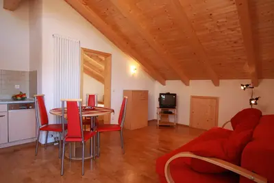 Image de 04 Ferienwohnung Engelstein für max. 3 Personen. 32 qm, Balkon, Wohnraum, 1 Schlafzimmer, Küche, Dusche/Wc