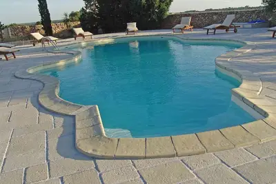Image de Maison de vacances privée avec climatisation, Wifi, piscine privée, Tv, patio, vue panoramique