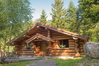 Image de Magnifique chalet rondins à La Bresse, idéal famille, wifi, calme, terrasse