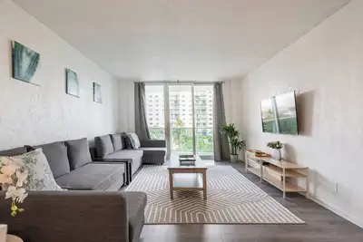 Image de Bel appartement 1 chambre entièrement meublé à quelques pas de la plage