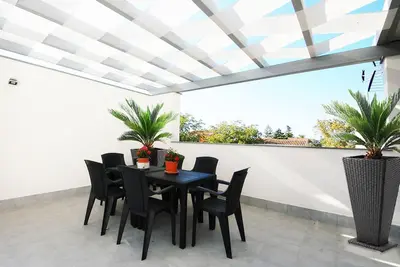 Image de magnifique villa Ă quelques pas de la mer avec terrasse et jardin, 6 couchages