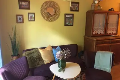 Image de Le mignon. Petit appartement confortable avec grande terrasse dans la campagne.