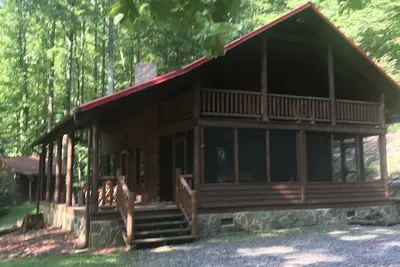 Image de Paradis sur terre! Détendez-vous dans les bois dans cette cabane dans la magnifique vallée de Kibler