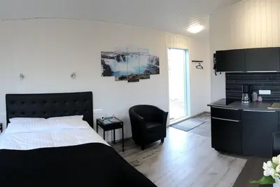Image de Chalets l'après-midi près de Hella, Hekla & Landmannalaugar (Nr. 2)