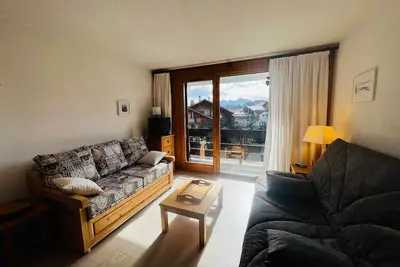 Image de Les Saisies - Studio Cabine, Balcon Sud, Équipé