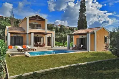 Image de Trois chambres villa de luxe avec piscine privée près de Argostoli