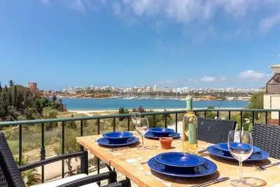 Image de Maison de ville de luxe nº10 à Ferragudo, en première ligne, vue sur la mer