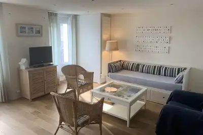 Image de Appartement sur le port face à la mer. <br>Grand espace de vie,
