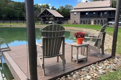 Image de Situé dans le magnifique Pays Mohican, Trails End Retreat est l'endroit parfait.