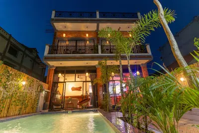 Image de Villa privée 4 chambres et piscine + prise en charge gratuite + petit déjeuner gratuit