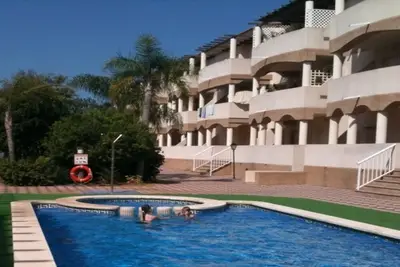 Image de Penthouse De Luxe 3 Chambres, Plage, Golf, Piscine, Wifi, Grande Tv, Garage