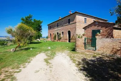 Image de Maison de caractère dans coeur des Crêtes Siénnoises Siena Sienne - Villa