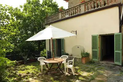 Image de La ferme de la Fattoria di Caiano entre nature, culture et piscine