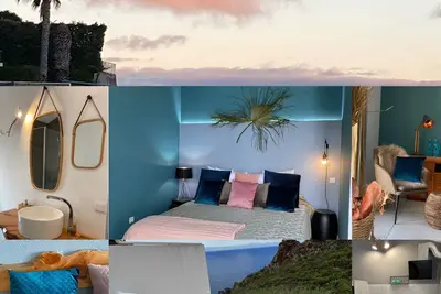 Image de Hébergement avec vue directe sur la mer, entouré par une côte protégée par l'Unesco