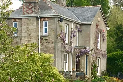 Image de Maison de campagne anglaise et jardin au bord de la mer à Perranporth, Cornwall