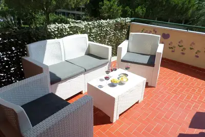 Ge. Central Apart de P. A. à Sorrentofamiglie, détendez-vous avec terrasse FreehighspeedWI-