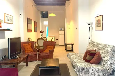 Image de Immense famille Apt Avec Patio: Central Barcelona