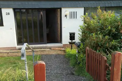 Image de Maison Luise sur Bostalsee, appartement 2: grande terrasse & jardin