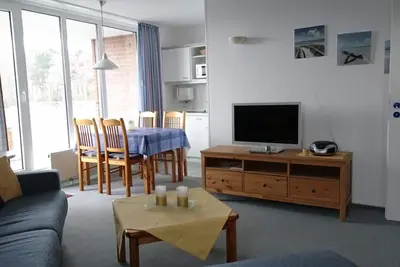 Bel appartement dans un endroit calme très proche de la plage, balcon, WiFi