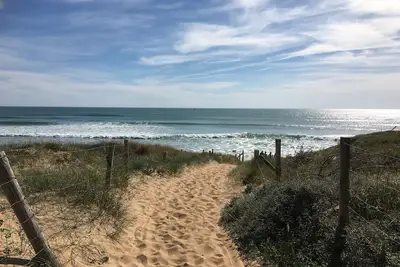 Image de A 300 M de la plage de sable proche de la Cotinière.