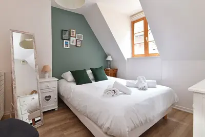 Image de Beraweka ***, Appartement 4 Ă 6 personnes en plein centre historique de Colmar - 2 chambres, salle d